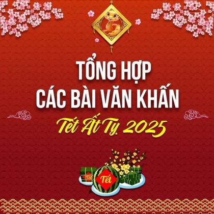 Các bài văn khấn Tết Nguyên đán Ất Tỵ - 2025