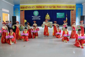 Phân ban GĐPT Đà Nẵng tổng duyệt văn nghệ mừng Phật Đản