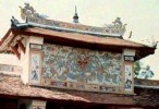 'Bí ẩn' bức tranh rồng bị che khuất trên cổng chùa Thiên Mụ ở cố đô Huế