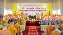 1058 Tăng Ni sinh và học viên tốt nghiệp các hệ Tiến sĩ, Thạc sĩ, Cử nhân Phật học 