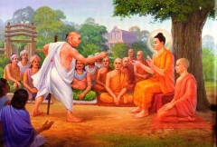 Đức Phật đã làm gì khi bị mắng chửi, hốt bụi đất ném vào Ngài