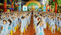 Ngày thứ ba khóa tu tuổi trẻ 2024 tại chùa Bằng