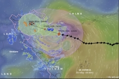 Bão YAGI sẽ đổ bộ đất liền với cường độ rất mạnh