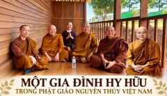 Một gia đình hy hữu có 6 người xuất gia trong Phật giáo Nguyên thủy Việt Nam