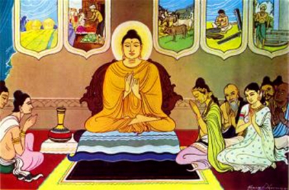 Phật giảng cho cư sĩ 'Năm điều nguy hiểm khi phạm giới'