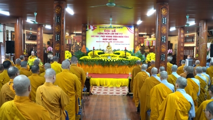 Hà Nội: Đại lễ tưởng niệm lần thứ 717 Đức Vua – Phật hoàng Trần Nhân Tông nhập Niết bàn