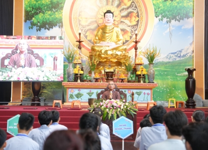 Ngày thứ 4 khóa tu mùa hè chùa Bằng, Gieo hạt giống 'khiêm cung' với các khóa sinh