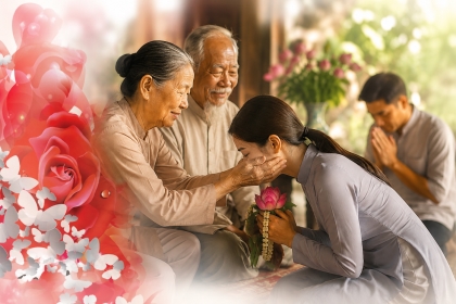 Mãi mãi một tiếng 'Cha, Mẹ'