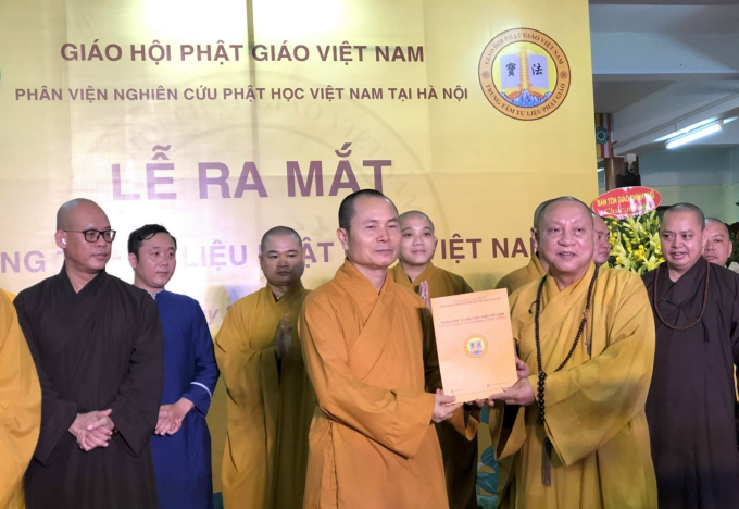 Ra mắt Trung tâm tư liệu Phật giáo Việt Nam