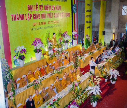 TP.HCM: Trọng thể kỷ niệm 35 năm thành lập GHPGVN (1981 -2016)