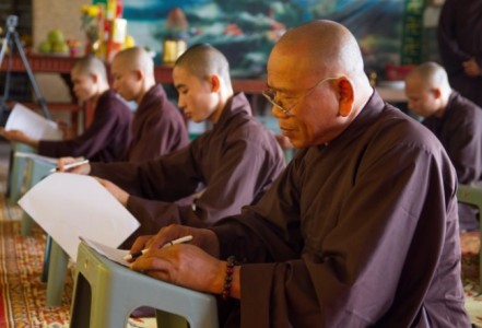 Trang nghiêm khai mạc Đại giới đàn Nghệ Tĩnh lần thứ II