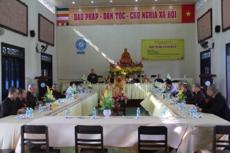 Hội nghị giao ban BTS Phật giáo 5 tỉnh miền Trung lần II