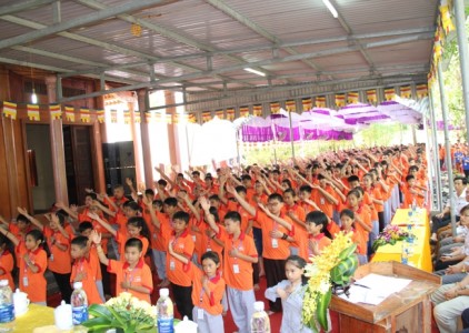 Hà Tĩnh: Khai mạc khóa tu học mùa hè 2015 tại chùa Đà Liễu