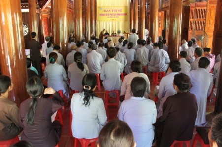 Hà Tĩnh: Hội nghị sơ kết công tác Phật sự 6 tháng đầu năm 2015