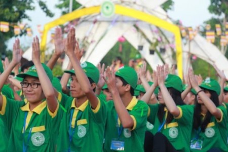 Chính thức khai mạc Hội trại Tuổi trẻ Phật giáo lần 10 tại Cần Thơ