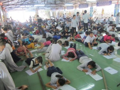 Khóa tu mùa hè lần 7 tại chùa Linh Sơn Pháp Ấn