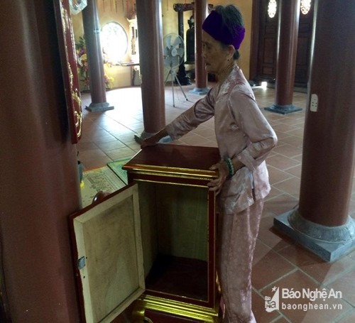 Nghệ An: Ba hòm công đức trong chùa Đông Yên bị trộm khoắng sạch