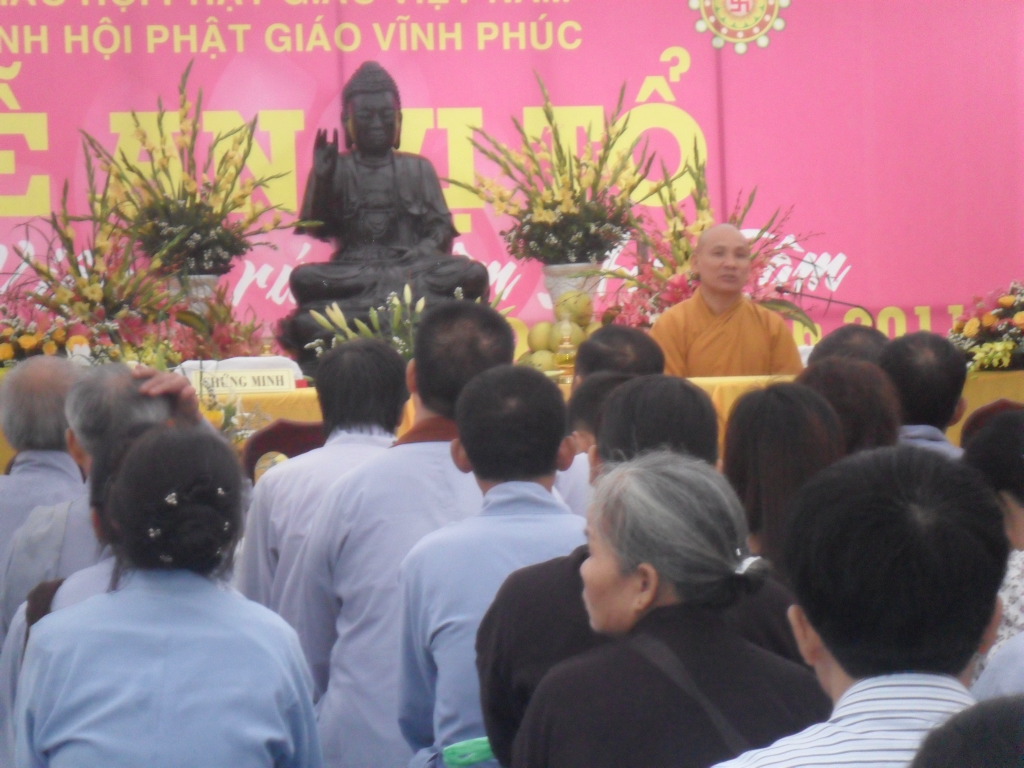 Vĩnh Phúc : Lễ an vị Tôn tượng Tổ sư tại Thiền viện Trúc Lâm An Tâm