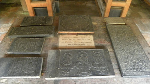 Độc đáo kho mộc bản kinh Phật thứ hai ở Bắc Giang