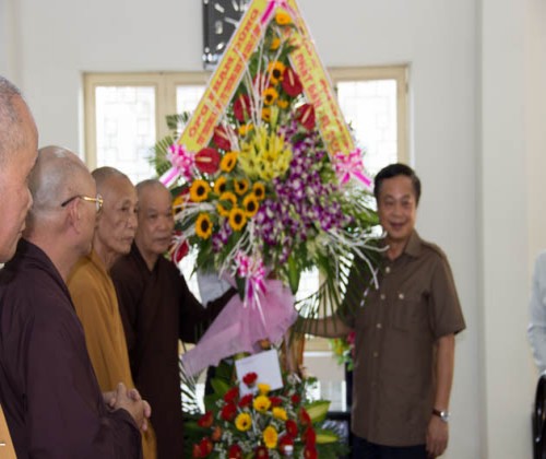 Ban Tôn giáo Chính phủ thăm và chúc mừng Phật đản Phật giáo Đà Nẵng