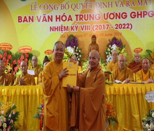 Ban Văn Hóa T.Ư GHPGN ra mắt nhân sự nhiệm kỳ VIII