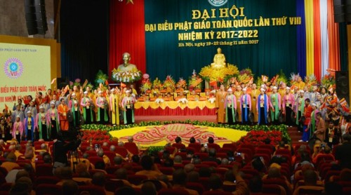 Bế mạc Đại hội Phật giáo toàn quốc lần thứ VIII