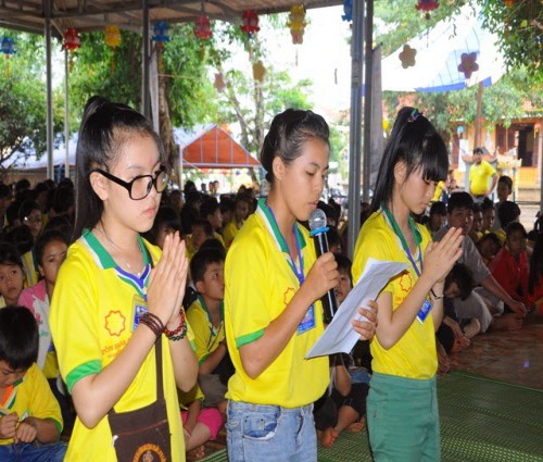  Chùa Hoa Khai bế mạc khóa tu 