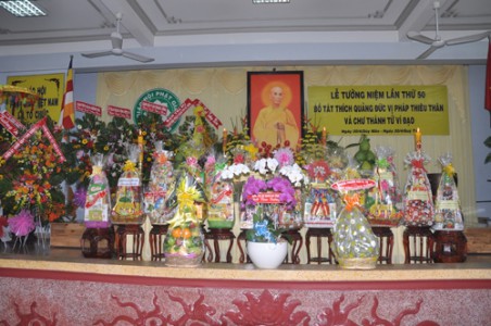 TƯGHPGVN tổ chức Đại lễ kỷ niệm 50 năm Bồ tát Thích Quảng Đức vị pháp thiêu thân, chư Thánh tử vì đạo