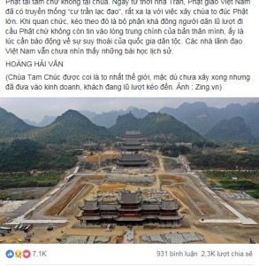 Ông Hoàng Hải Vân xúc phạm Phật giáo Việt Nam (Phần 1)