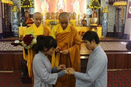 Lễ sám hối, hằng thuận tại chùa Hòa Phúc