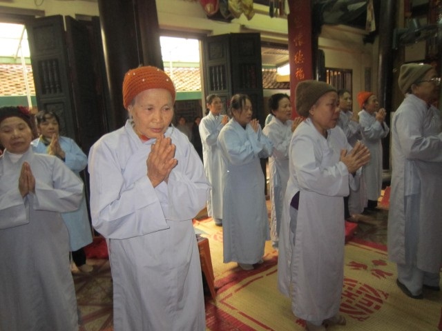 Ngày an lạc tại chùa Đoan Túc Thái Bình