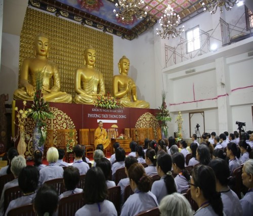 Chùa Giác Ngộ: Hơn 900 hành giả tham dự khóa tu Ngày An Lạc lần 2