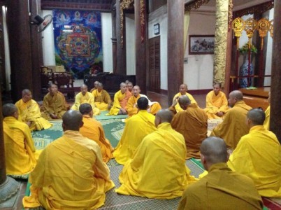 GHPGVN tỉnh Vĩnh Phúc tổ chức Lễ khai khóa An cư kiết hạ PL.2558