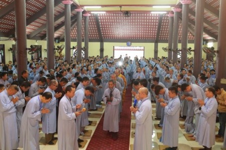 Ngày tu an lạc tháng 10 tại chùa Hòa Phúc