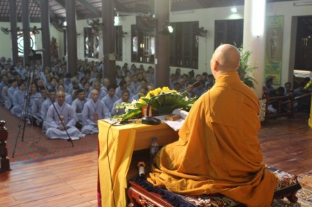 Chùa Hòa Phúc, ngày tu an lạc tháng 11 