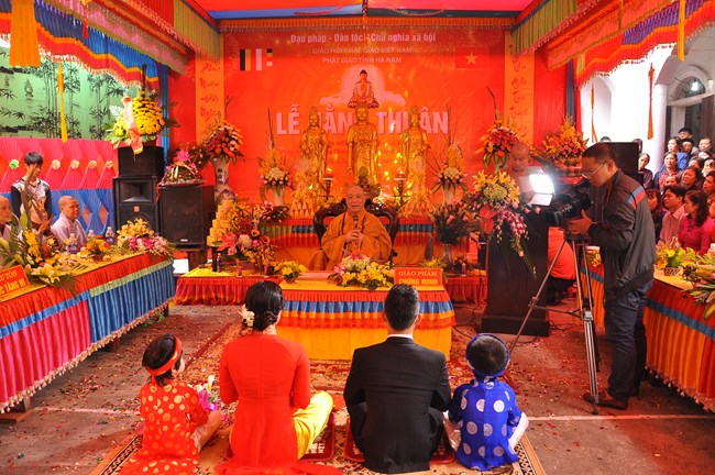 Lễ hằng thuận đặc biệt tại chùa Thịnh Đại Hà Nam