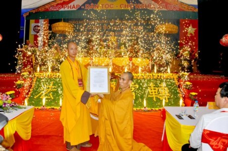 Lễ bổ nhiệm trụ trì chùa Thọ Khuê, Phú Thọ