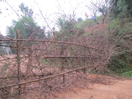 Hòa Bình: Dân rào đường vào cửa Phật