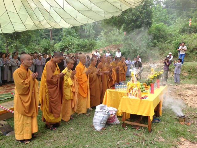 Lễ động thổ và Khóa tu tại Tịnh Viện Vân Sơn Tam Đảo, Vĩnh phúc