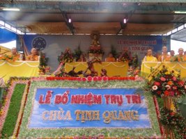 Đắk Lắk: Chùa Tịnh Quang Bổ Nhiệm Trụ Trì