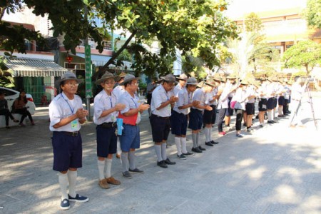 GĐPT Đà Nẵng ra quân tiếp sức mùa thi năm 2015