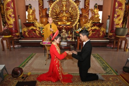 Lễ hằng thuận tại chùa Bửu Minh