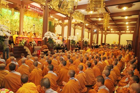 Bế mạc Đại giới đàn Cam Lộ Giác Ngộ 2015