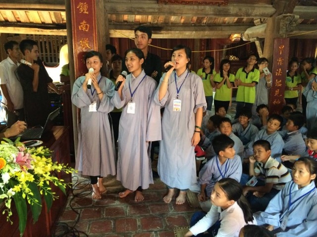 Chùa Keo Thái Bình tổ chức khóa tu “Gieo hạt thiện tâm” lần thứ hai