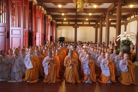 Trang nghiêm khai mạc Đại giới đàn Cam Lộ Giác Ngộ