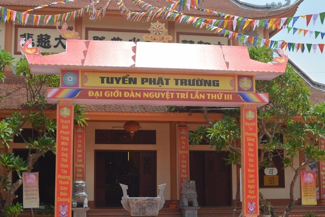 Chuẩn bị Đại Giới đàn Nguyệt Trí III - 2014