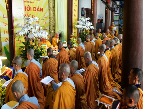 Khai mạc Đại giới đàn Phật giáo tỉnh Vĩnh Phúc