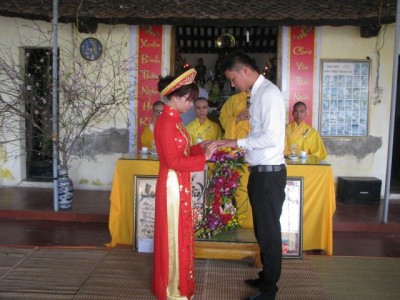 Lễ hằng thuận đầu năm tại chùa Yên Thái