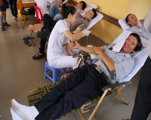 GĐPT Đà Nẵng hiến máu tình nguyện