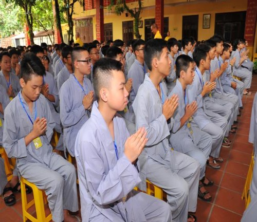 Hà Nội: Khai mạc khóa tu tuổi trẻ lần thứ VII 'Học Theo Hạnh Phật'